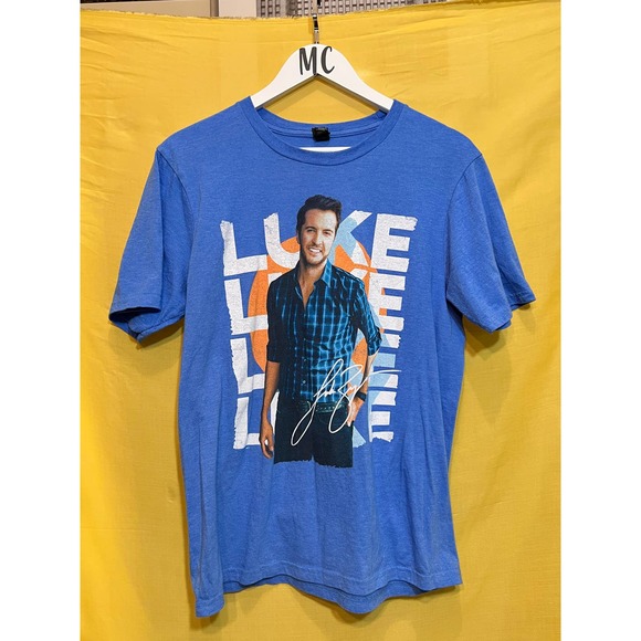 Luke Bryan Kick the Dust Up 2015 Tour Shirt size medium - Picture 3 of 11